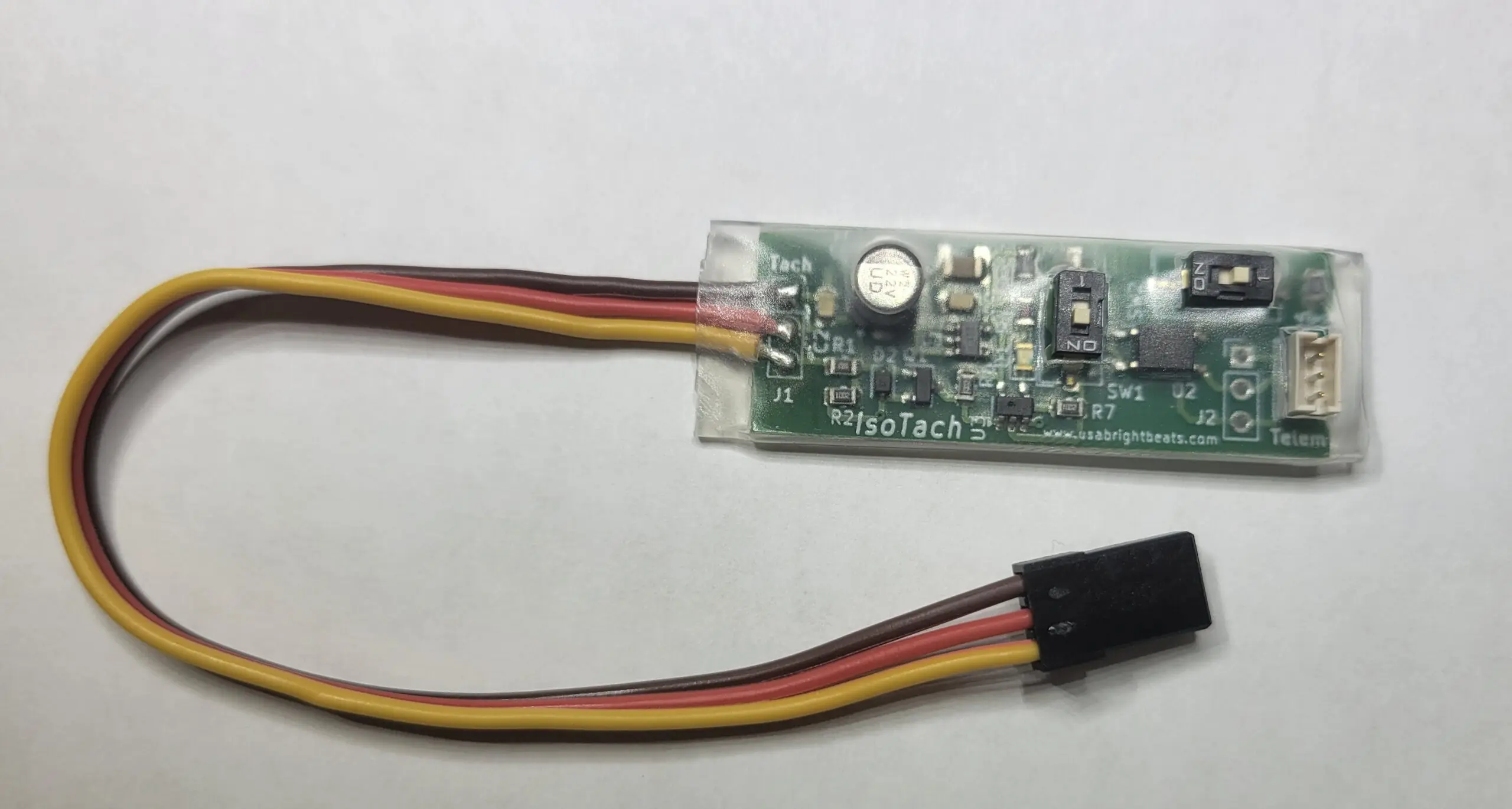 Opto Isolated tachometer interface for DLE Engines V2
